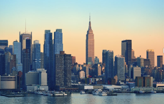 New York City Skyline at Dusk